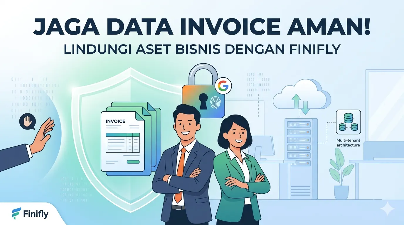 Keamanan Data Invoice Bisnis: Mengapa Login Google OAuth dan Multi-Tenant System Penting untuk Perlindungan Data Keuangan Anda